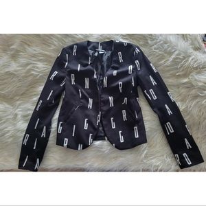 H&M Printed Blazer